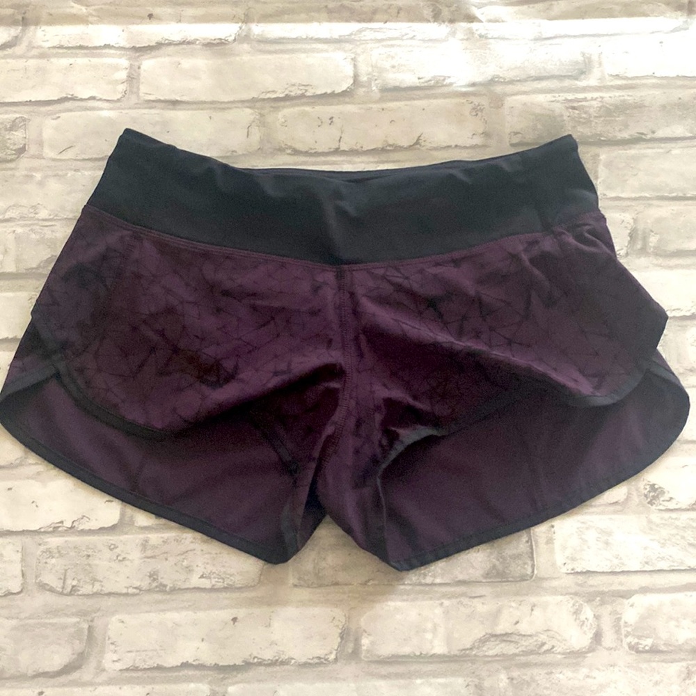 Lululemon Speed up lined shorts 2.5" - Sz 6